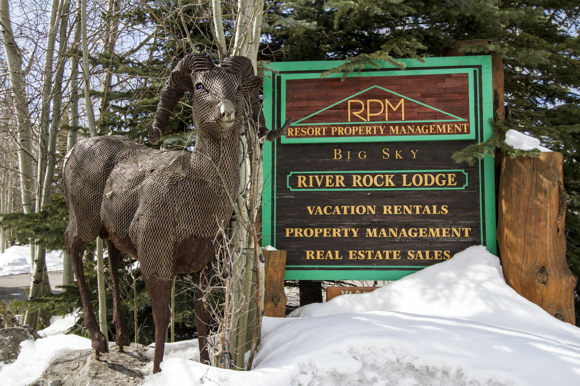 River Rock Lodge Big Sky Exterior photo